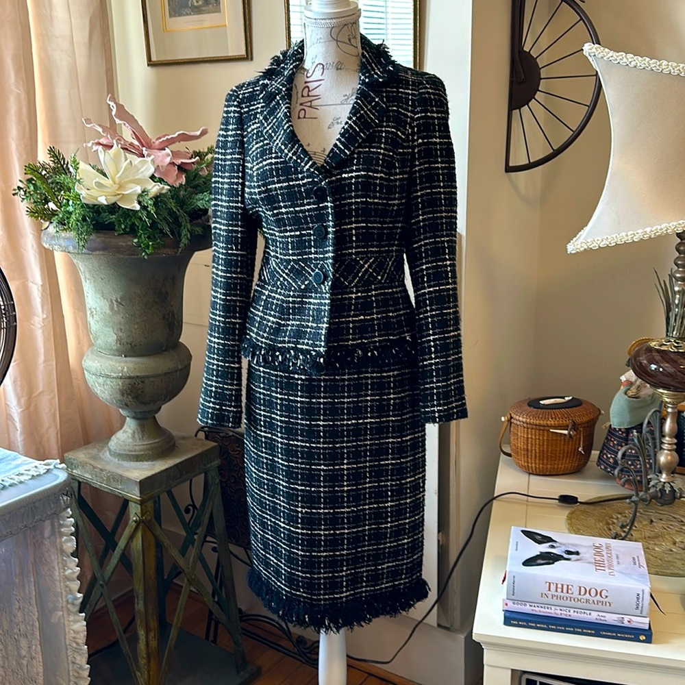 Black and White Classic Suit